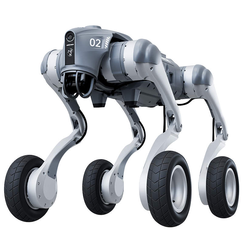 Unitree Go2-W köpek robot