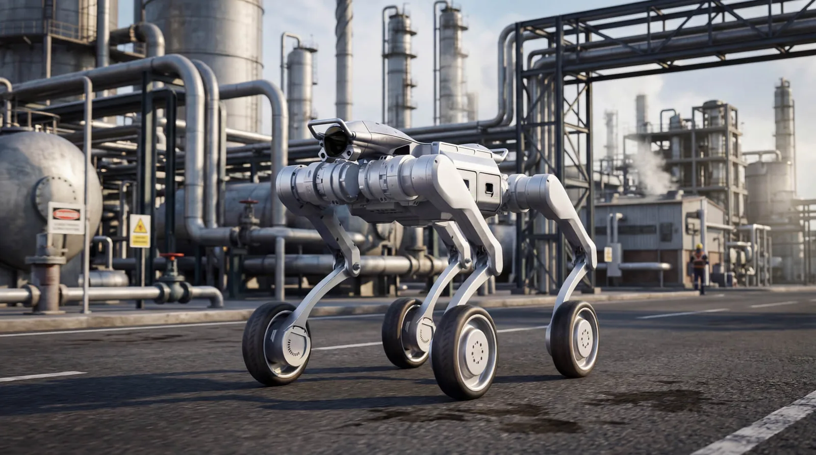 Unitree A2-W dört bacaklı robot, üretici görseli
