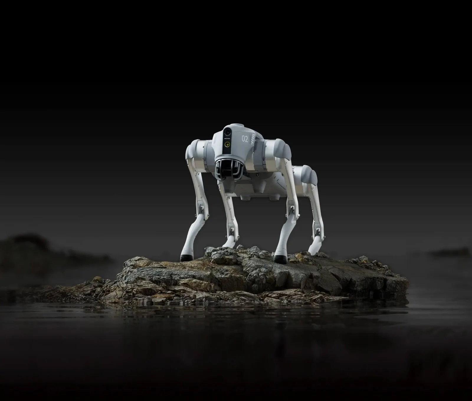 Unitree Go2 dört bacaklı robot, üretici görseli
